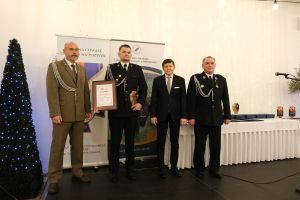 Druh Krystian Cichowski odznaczony tytułem Strażaka Roku